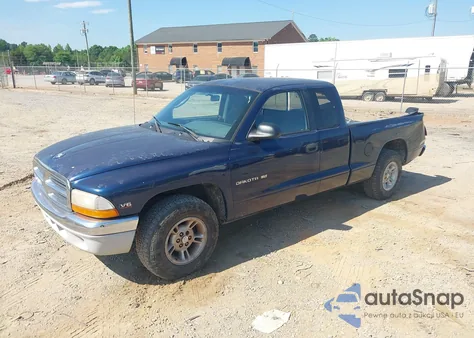 2000 Dodge Dakota Slt/Sport из США, поврежденный, VIN 1B7GL22XXYS572706